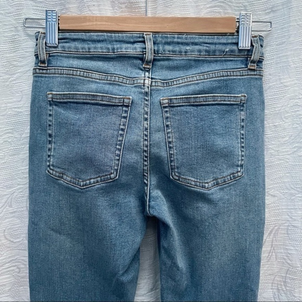 Acne Studios Skinny 5 Midrise Jeans in Vintage Wash - Picture 4 of 8